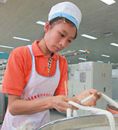 刘庆庆               做新时代的新型纺织工